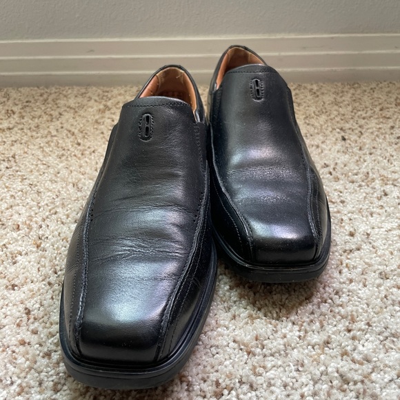 Clark’s Unsheridan Go Black Leather - 7.5 M US / 40 EU - Picture 4 of 6